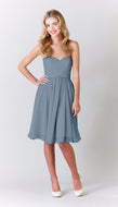 Slate Blue|Addison Bridesmaid Dress