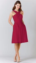 Raspberry|Audrey Chiffon Bridesmaid Dress