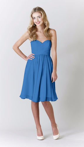 Peacock|Addison Bridesmaid Dress