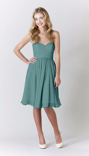 Teal|Addison Bridesmaid Dress