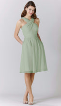 Sage|Audrey Chiffon Bridesmaid Dress