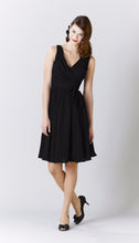 Black|Chloe Chiffon Bridesmaid Dress