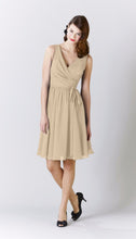 Latte|Chloe Chiffon Bridesmaid Dress