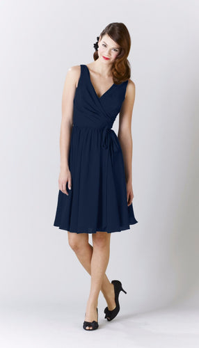 Navy|Chloe In Stock Bridesmaid Dress