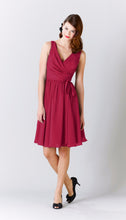 Raspberry|Chloe Chiffon Bridesmaid Dress