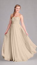 Champagne|Emma Chiffon Bridesmaid Dress