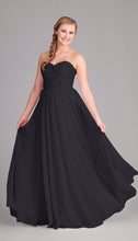 Charcoal|Emma Chiffon Bridesmaid Dress