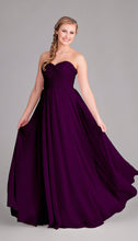 Eggplant|Emma Chiffon Bridesmaid Dress