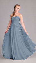 Slate Blue|Emma Chiffon Bridesmaid Dress