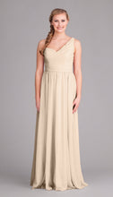 Champagne|Hannah Chiffon Bridesmaid Dress