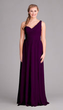 Eggplant|Hannah Chiffon Bridesmaid Dress