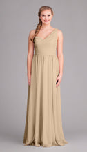 Latte|Hannah Chiffon Bridesmaid Dress