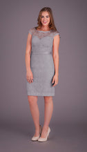 Silver|Harper Lace Bridesmaid Dress