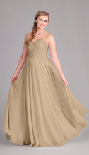 Latte|Emma Chiffon Bridesmaid Dress